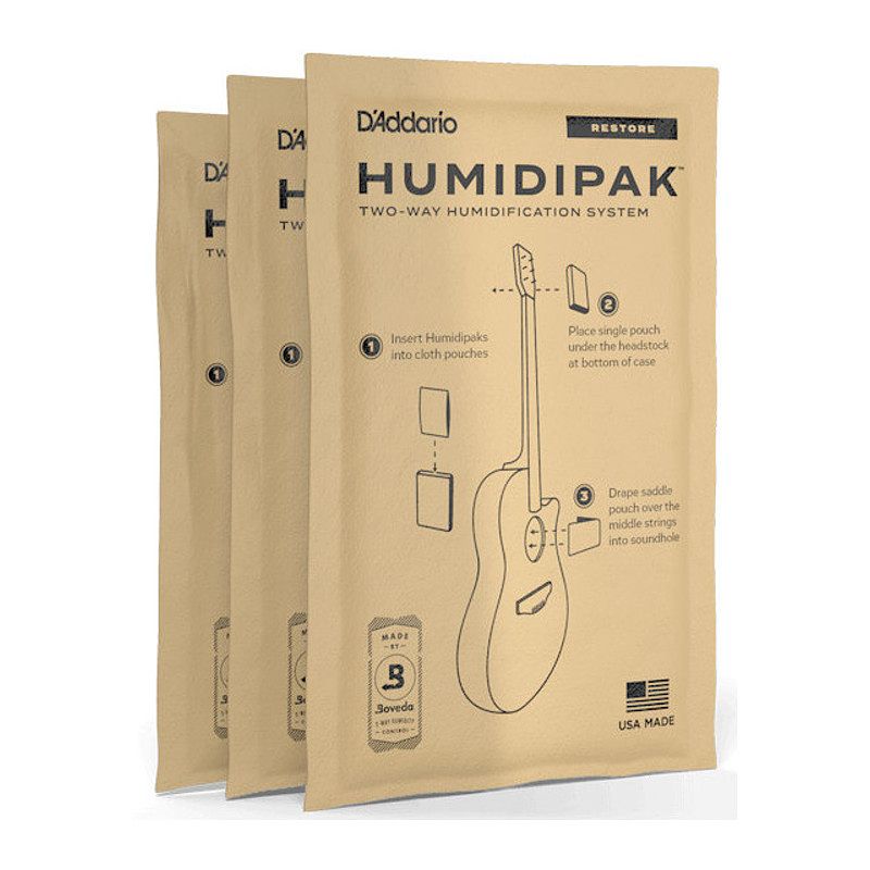 Foto van D'saddario two-way humidification system conditioning packets