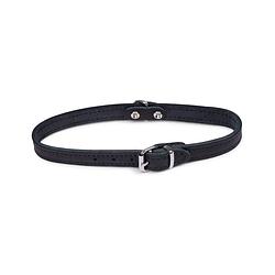 Foto van Dierenbenodigdheden vadigran halsband hond geolied leder zwart 42cmx16mm m