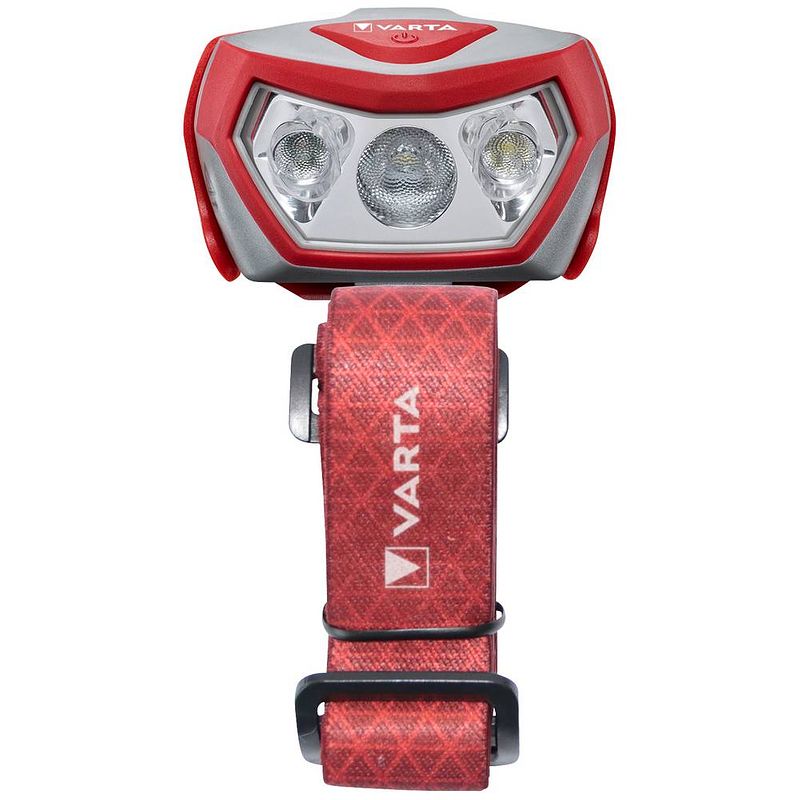 Foto van Varta outdoor sports h20 pro led hoofdlamp werkt op batterijen 200 lm 52 h 17650101421