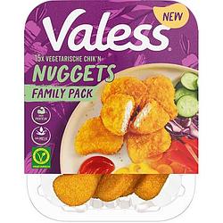 Foto van Valess vegetarische chik'sn nuggets 15 stuks family pack 270g bij jumbo