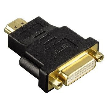 Foto van Hama hdmi-m naar dvi-f-adapter it presenter zwart