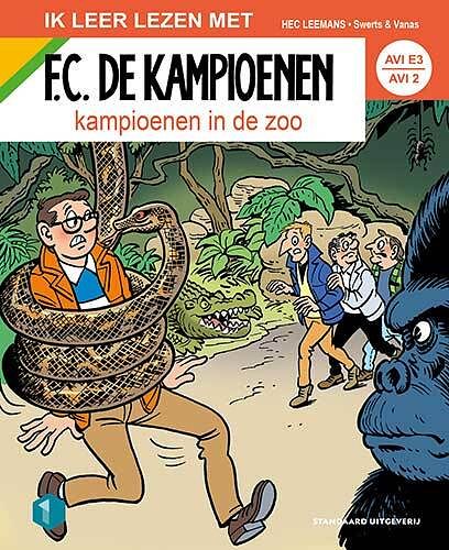 Foto van F.c. de kampioenen avi e3: kampioenen in de zoo - hardcover (9789002273308)