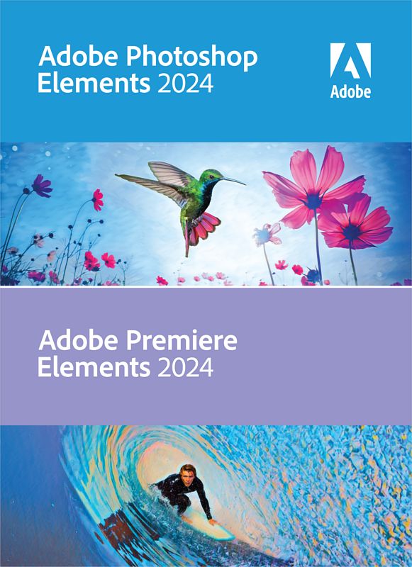 Foto van Adobe photoshop elements 2024 & adobe premiere 2024 (engels)