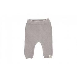 Foto van Lässig gebreide baby broek gots garden explorer grey 62-68, 2-6 mnd