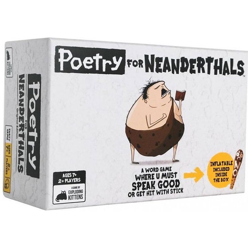 Foto van Exploding kittens kaartspel poetry for neanderthals