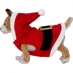 Foto van Kerstman verkleed kerstpakje voor kleine hondjes - verkleedattributen