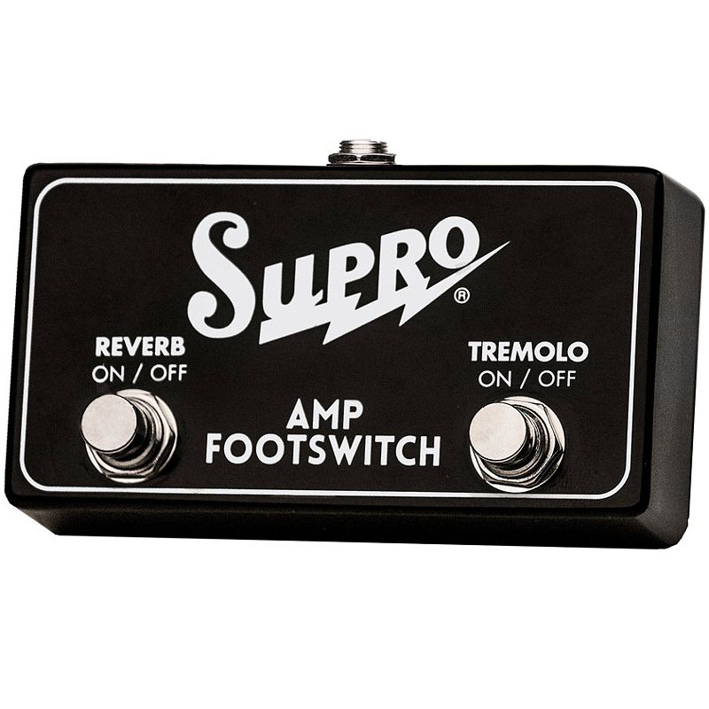 Foto van Supro sf2 tremolo & reverb footswitch