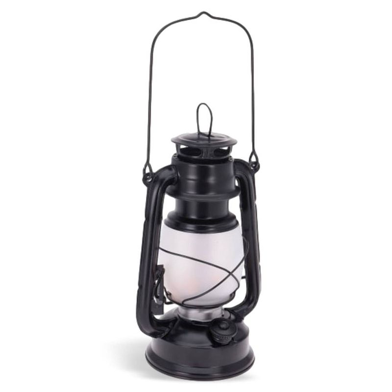 Foto van Orange85 stormlantaarn - stormlamp - olielamp - led - 24x15x15 cm - tentlamp