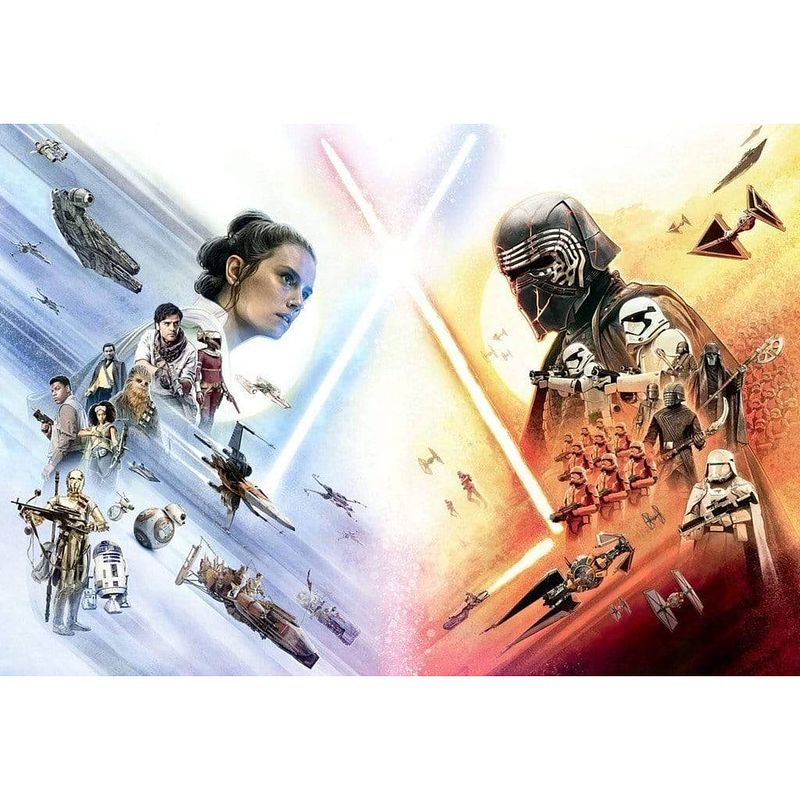 Foto van Komar star wars ep9 movie poster wide fotobehang 368x254cm 8-delig