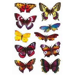 Foto van Haza original stickers vlinder 20 stuks multicolor