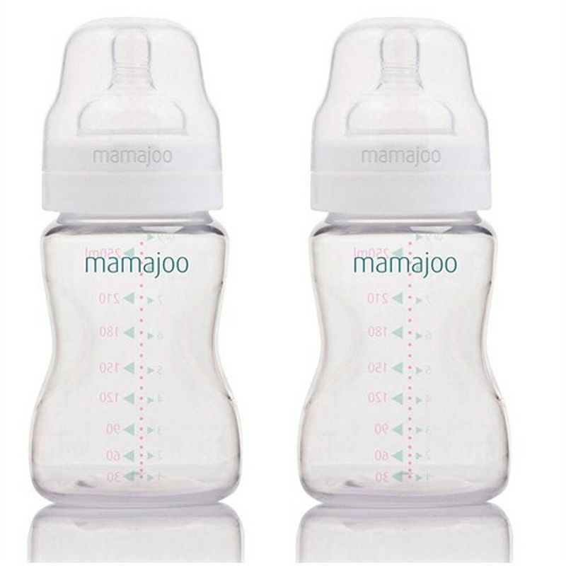 Foto van Mamajoo babyfles - 250ml - bpa vrij - 0+ maanden