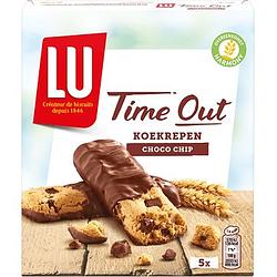 Foto van Lu time out koekrepen choco chip 140g bij jumbo