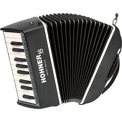 Foto van Hohner xs wit-grijs accordeon voor kinderen