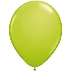 Foto van Metallic ballonnen - 30 cm - 10 stuks - appelgroen