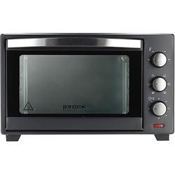 Foto van Brock to 3001 bk elektrische oven - vrijstaande oven met grill - zwart