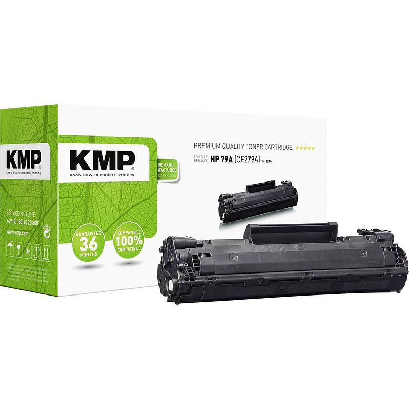 Foto van Kmp h-t244 tonercassette vervangt hp 79a, cf279a zwart 1000 bladzijden compatibel toner