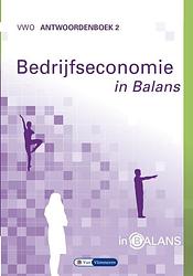 Foto van Bedrijfseconomie in balans - sarina van vlimmeren, tom van vlimmeren - paperback (9789462871922)