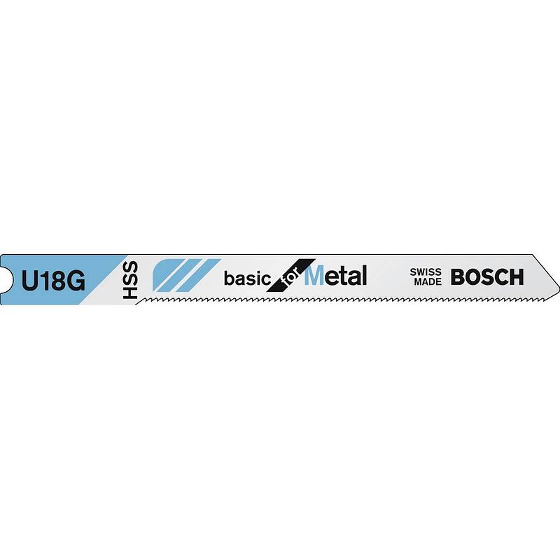 Foto van Bosch accessories 2609256767 decoupeerzaagblad hss, u 18 g 2 stuk(s)