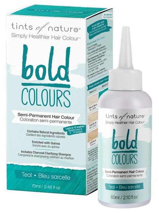 Foto van Tints of nature bold colours teal