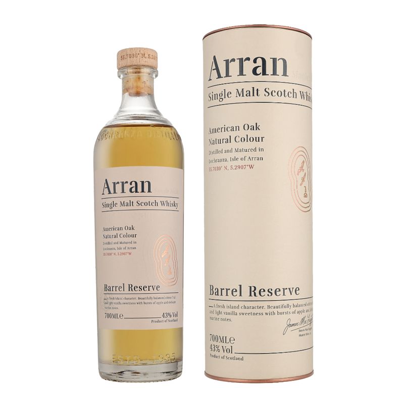 Foto van Arran barrel reserve 70cl whisky + giftbox