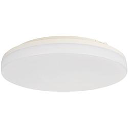 Foto van Led plafondlamp - plafondverlichting - badkamerlamp - andres - opbouw rond 20w - waterdicht ip54 - helder/koud wit 6400k