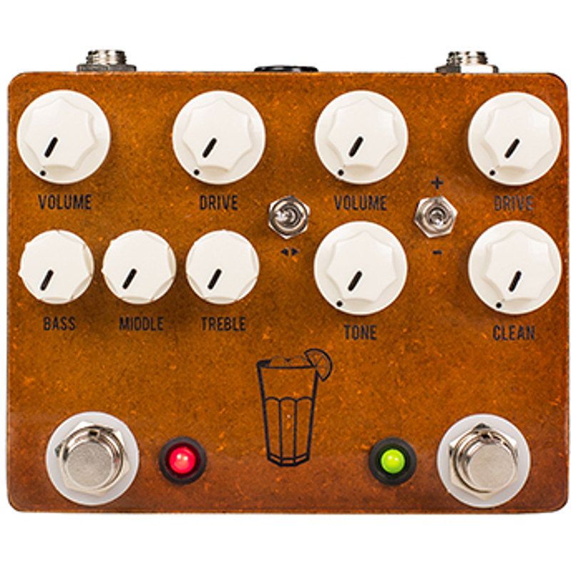 Foto van Jhs pedals sweet tea v3 overdrive & distortion pedaal