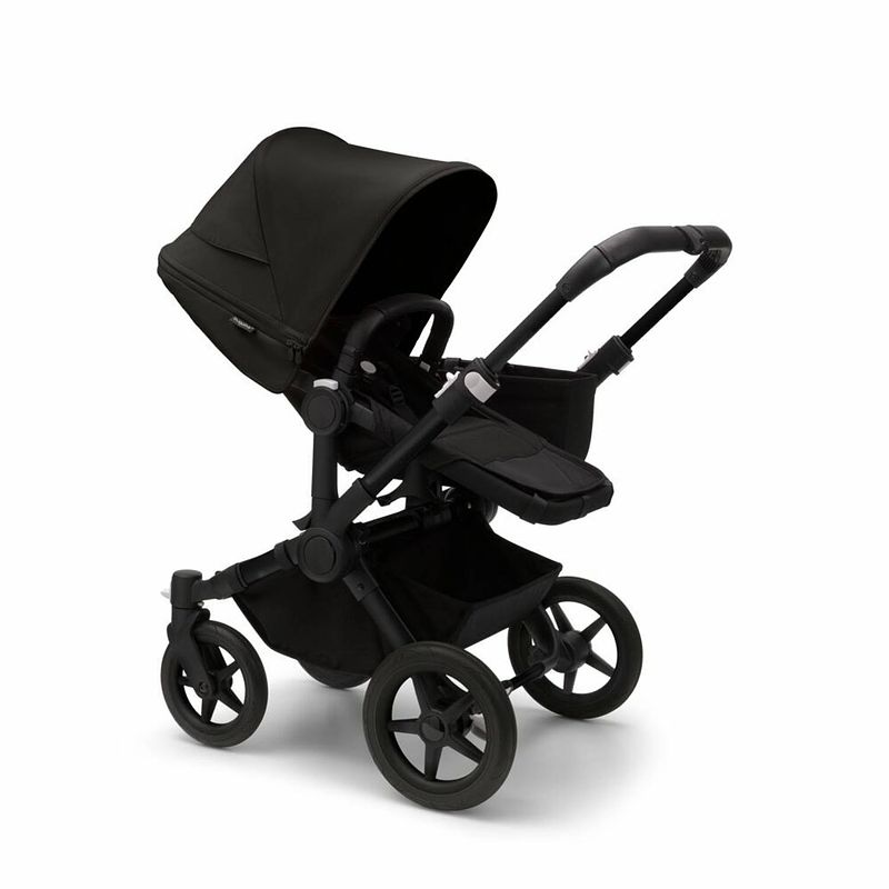 Foto van Bugaboo donkey 5 duo kinderwagen core black midnight black