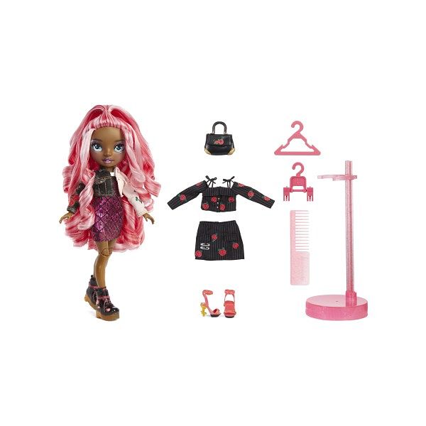 Foto van Rainbow high fashion doll- rose