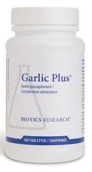 Foto van Biotics garlic plus tabletten