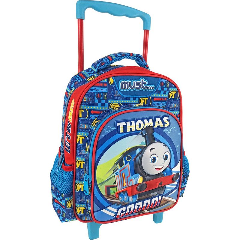 Foto van Thomas de trein trolley rugzak gooo! - 31 x 27 x 10 cm - polyester