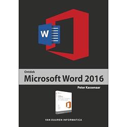 Foto van Microsoft word / 2016 - ontdek!