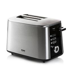 Foto van Domo do972t - broodrooster - 2 sleuven - fast-toaster technologie - rvs