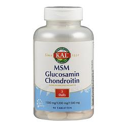 Foto van Kal msm glucosamine chondroïtine tabletten