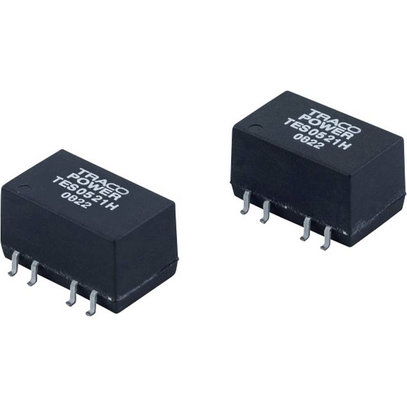 Foto van Tracopower tes 2-0510h dc/dc-converter, smd 5 v/dc 3.3 v/dc 500 ma 2 w aantal uitgangen: 1 x