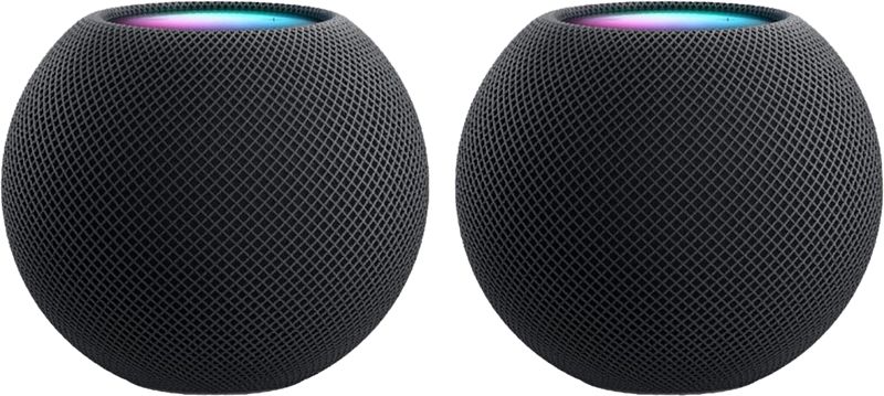 Foto van Apple homepod mini grijs duo pack