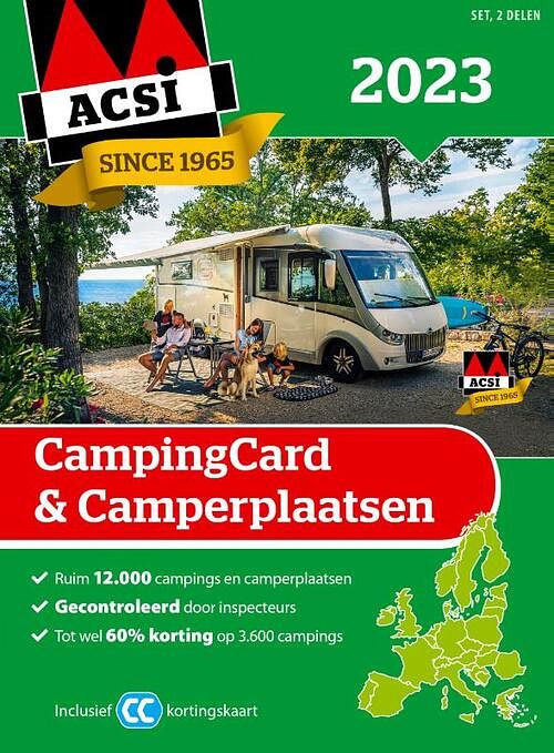 Foto van Campingcard & camperplaatsen 2023 - acsi - paperback (9789493182462)