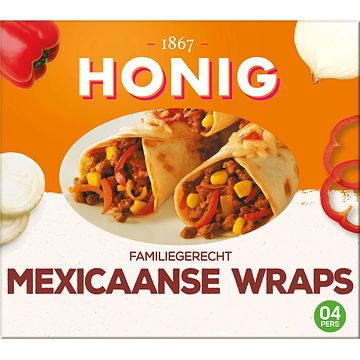 Foto van Honig mexicaanse wraps 265g bij jumbo