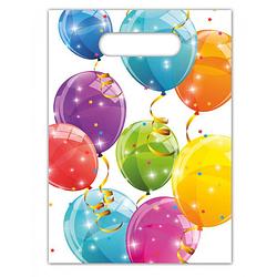 Foto van Procos uitdeelzakjes sparkling balloons 23 x 17 cm 6 stuks