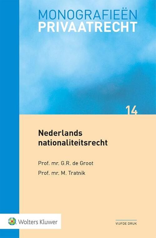 Foto van Nederlands nationaliteitsrecht - paperback (9789013161311)