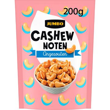 Foto van Jumbo cashewnoten ongezouten 200g