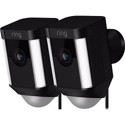 Foto van Ring spotlight cam wired zwart duo-pack