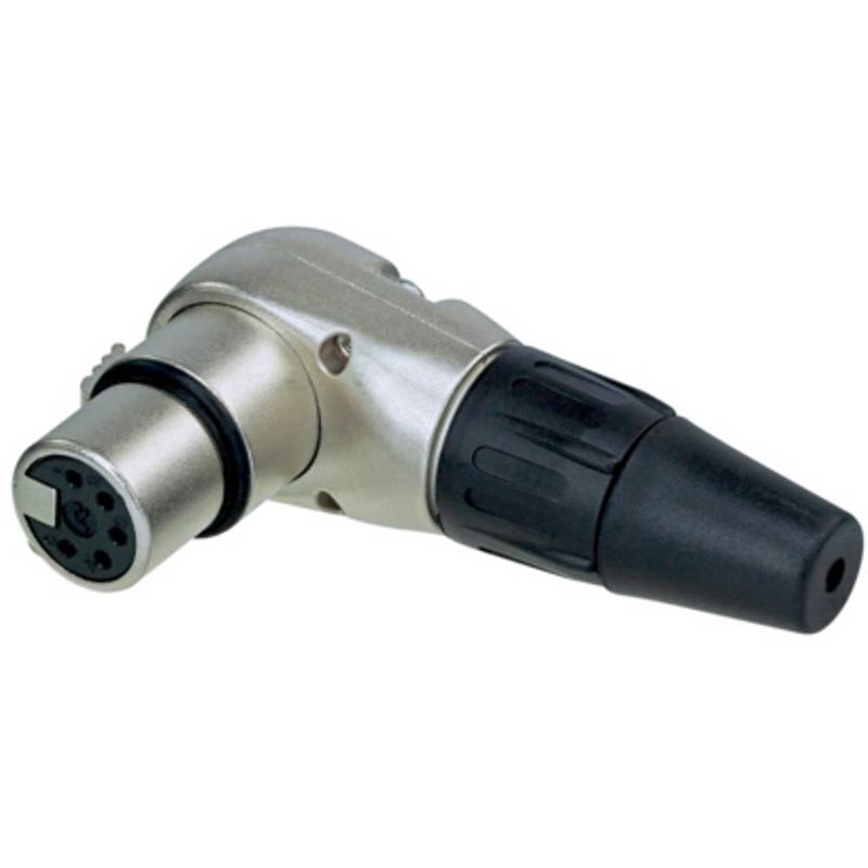 Foto van Rean rc5fr xlr-connector koppeling, haaks aantal polen: 5 100 stuk(s)