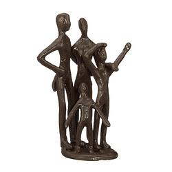 Foto van Decopatent® beeld sculptuur familie - family - sculptuur van metaal -