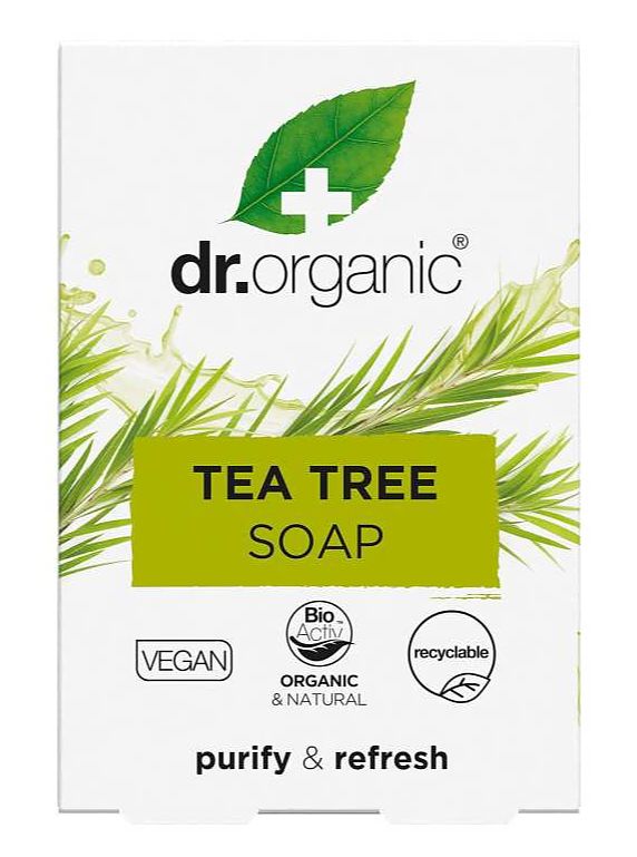 Foto van Dr organic teatree zeep