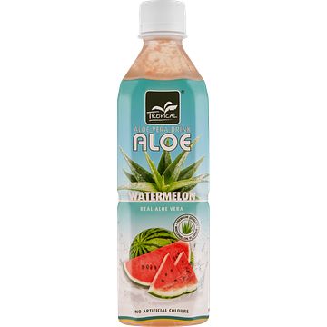 Foto van Tropical aloe vera drink watermelon 500ml bij jumbo