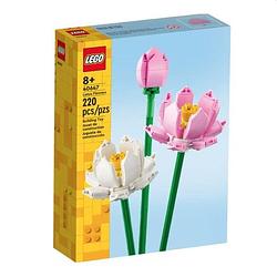 Foto van 40647 lego flowers lotusbloemen