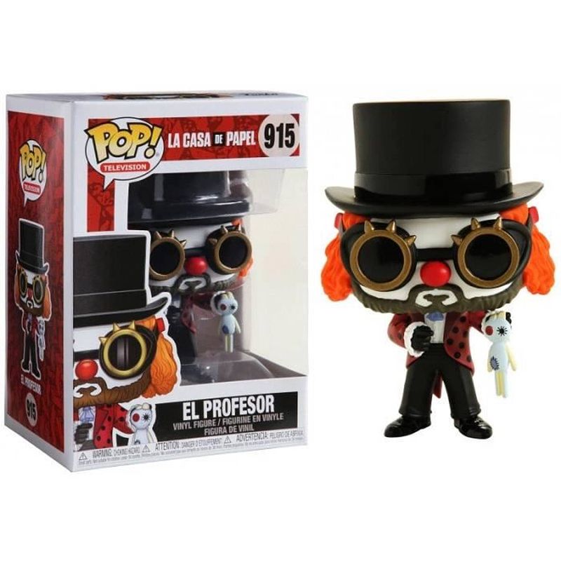 Foto van Funko pop! tv: la casa de papel - professor o clown