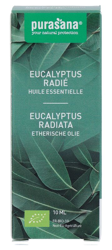 Foto van Purasana etherische olie eucalyptus radiata
