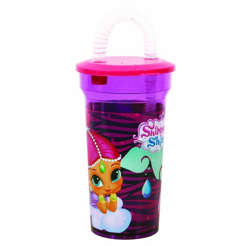 Foto van Giovas drinkbeker disney shimmer and shine 400 ml paars