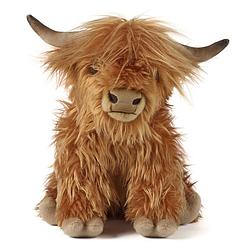 Foto van Living nature knuffel highland cow large with sound